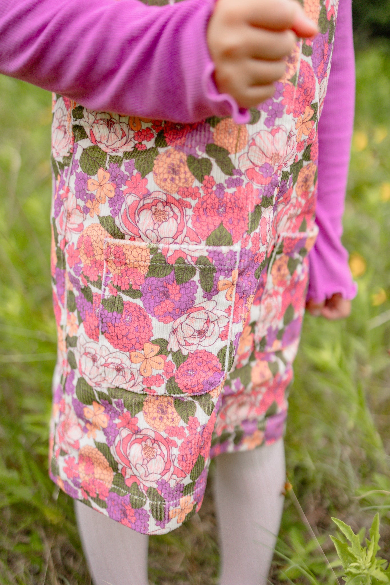 Parker Corduroy Jumper Set -rustic Rose