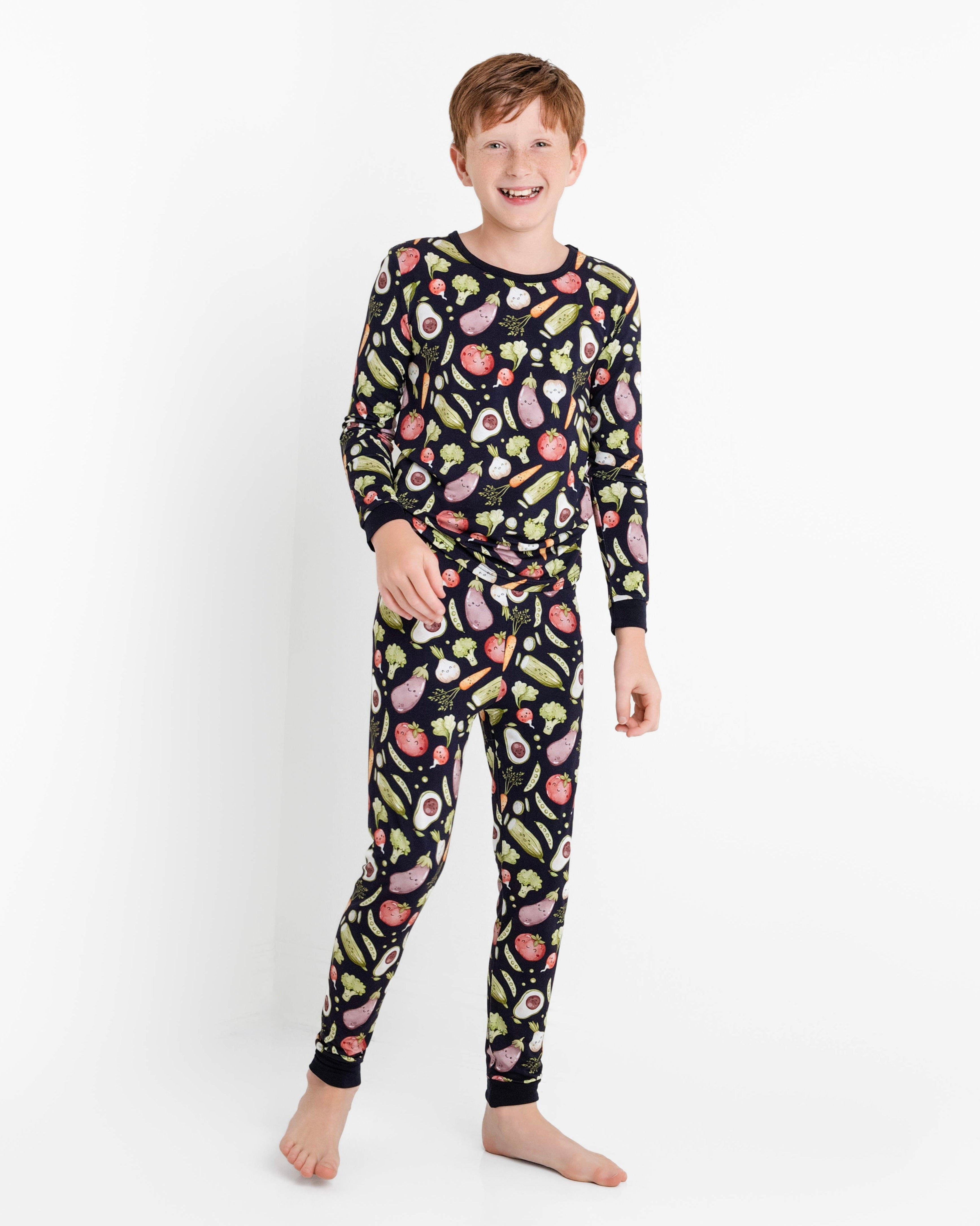 Love You Veggie Much Long Sleeve Pj's