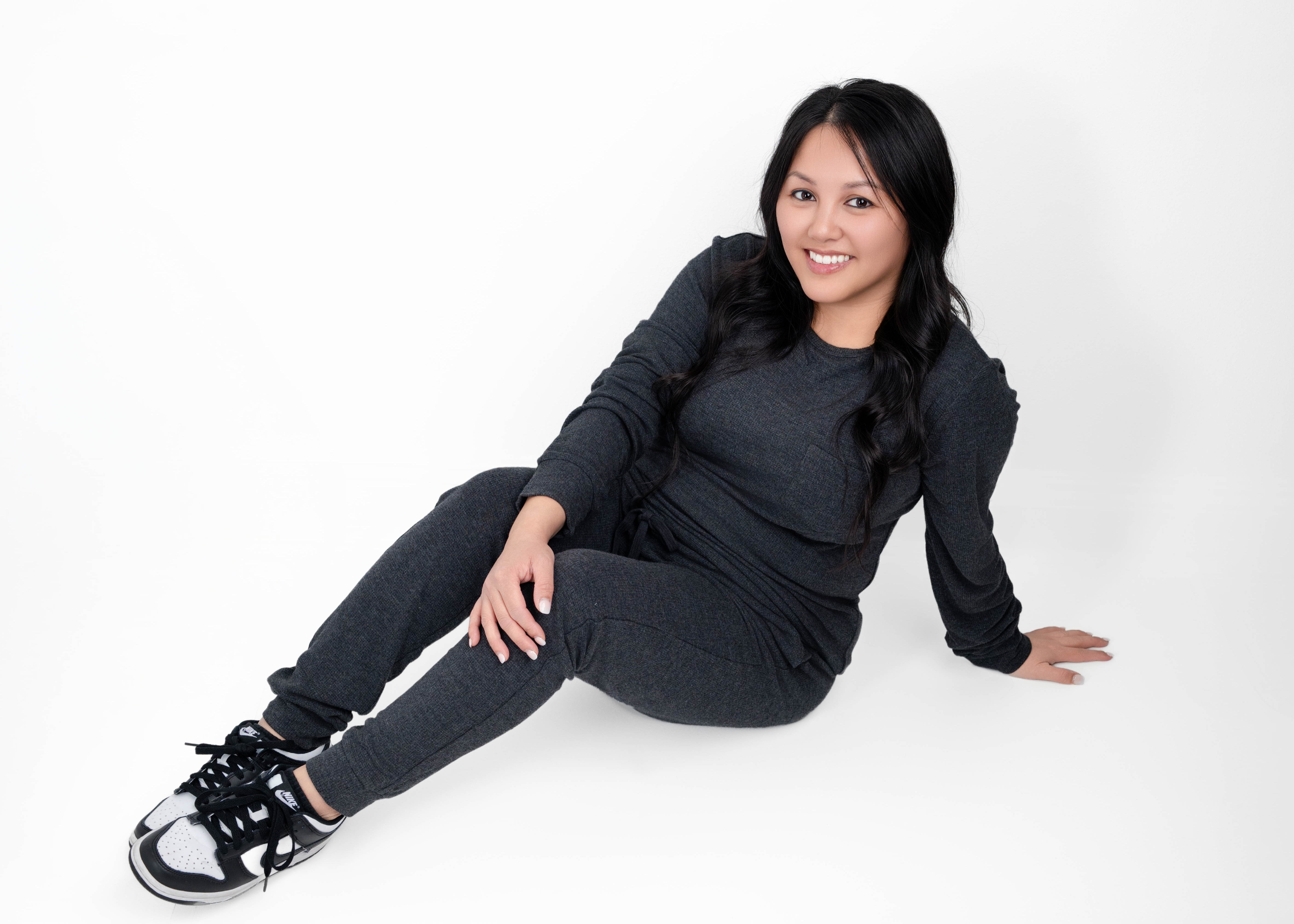 Bamboo Waffle Women's Jogger Pants-line Dry Only