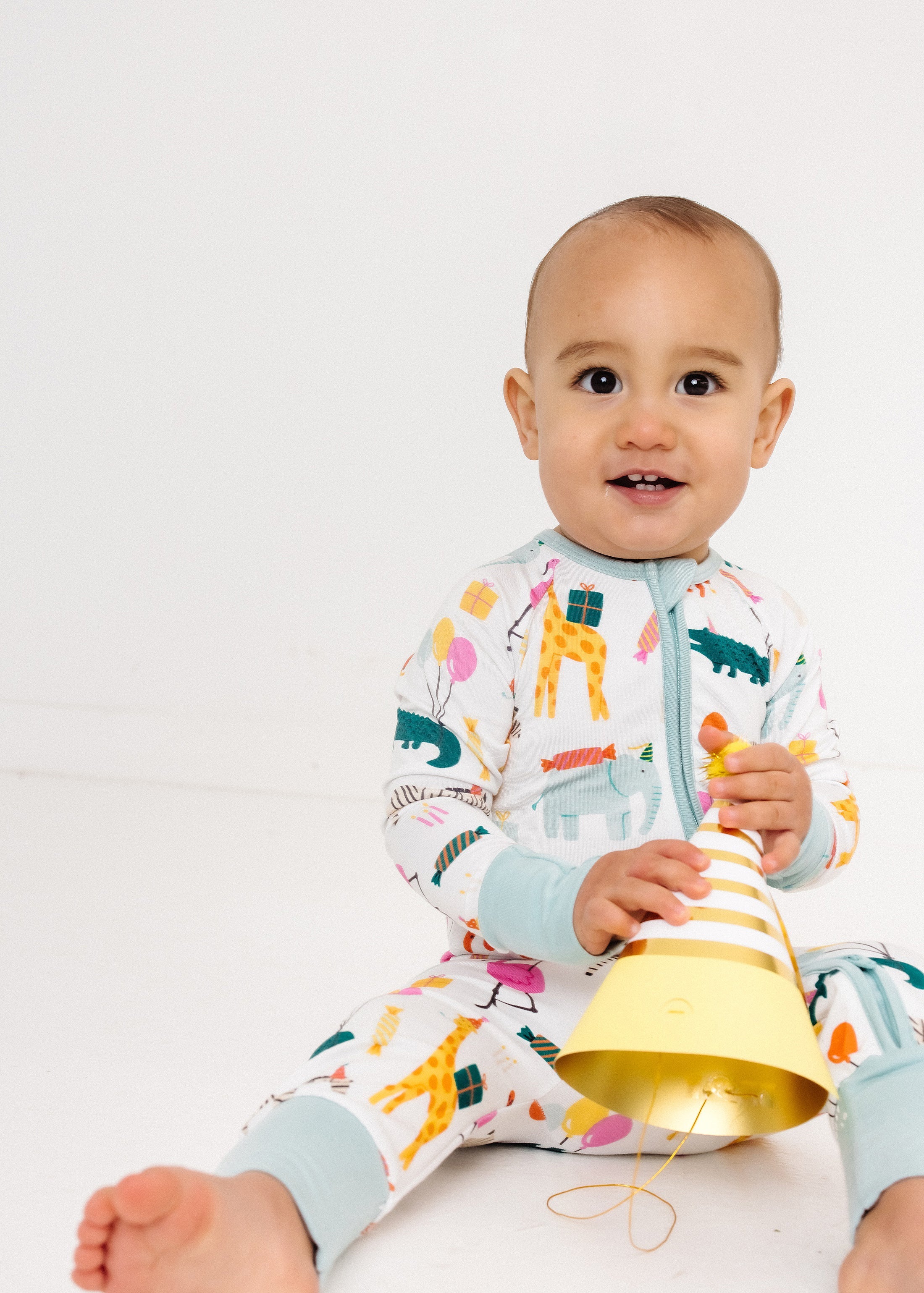 Party Animal Footie Pajama by Loocsy