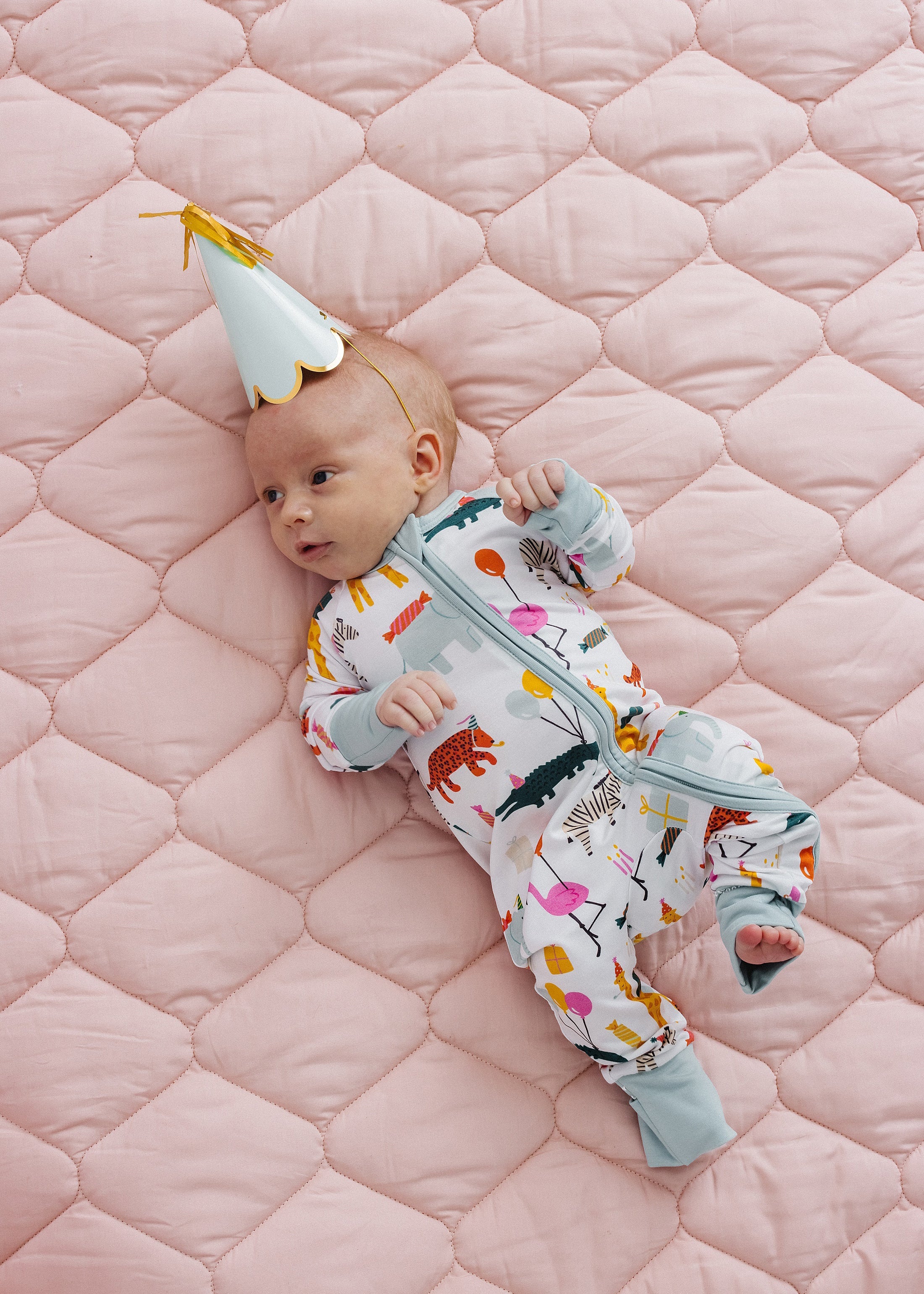 Party Animal Footie Pajama by Loocsy