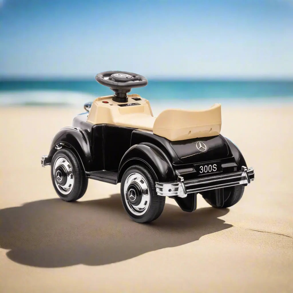 6v Mercedes Benz 300s 1 Seater Mini Ride-on Car For Kids