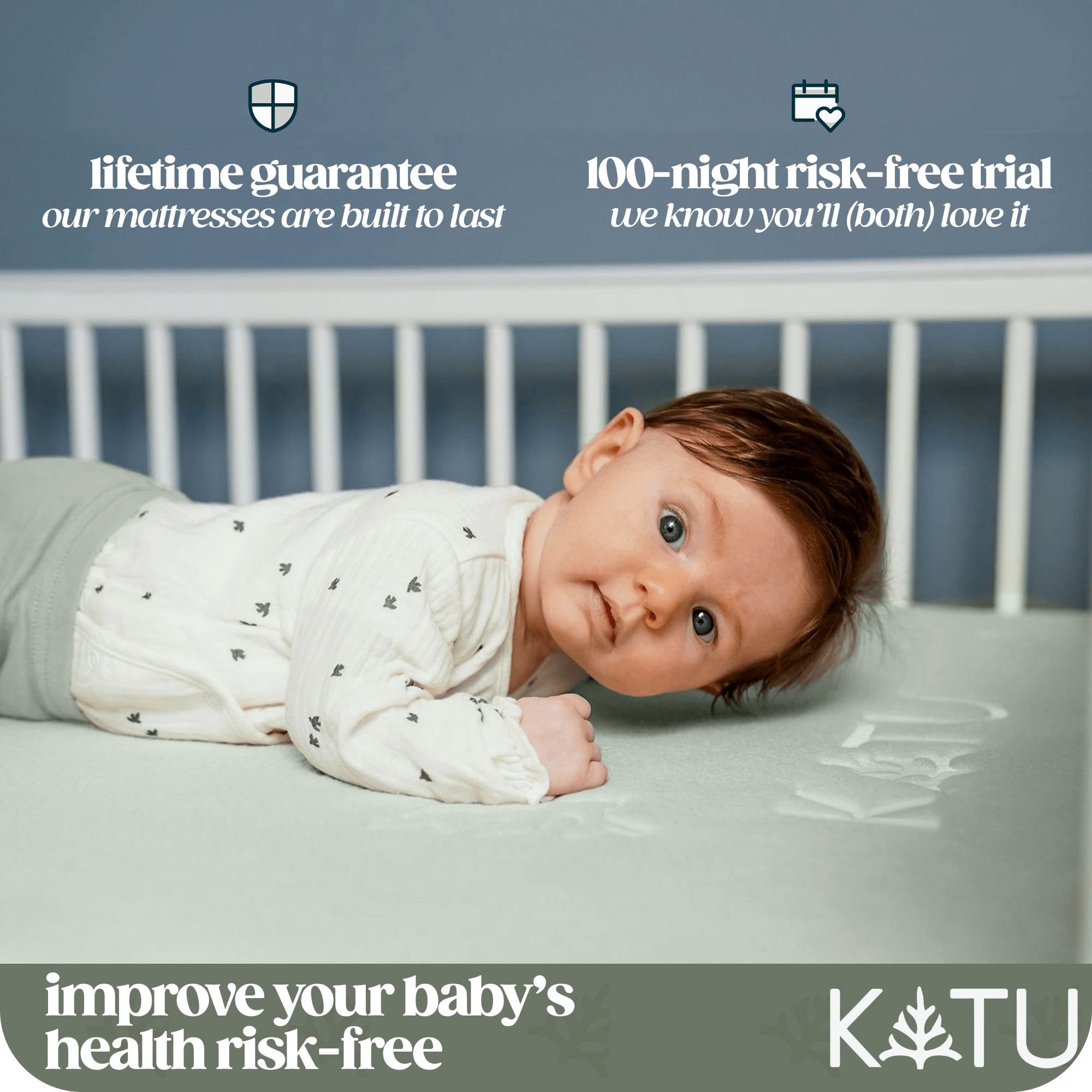 Organic 2-stage Crib Mattress
