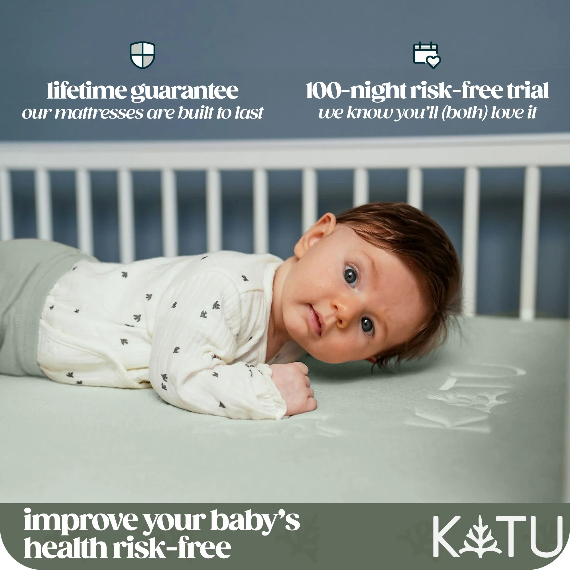 Organic 2-stage Crib Mattress