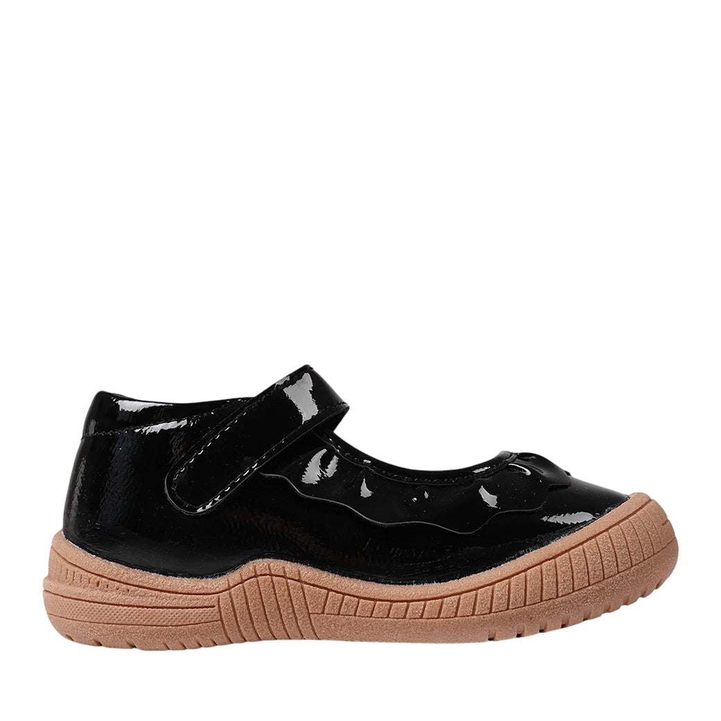 Amina Girls Hook & Loop Mary Jane Shoe