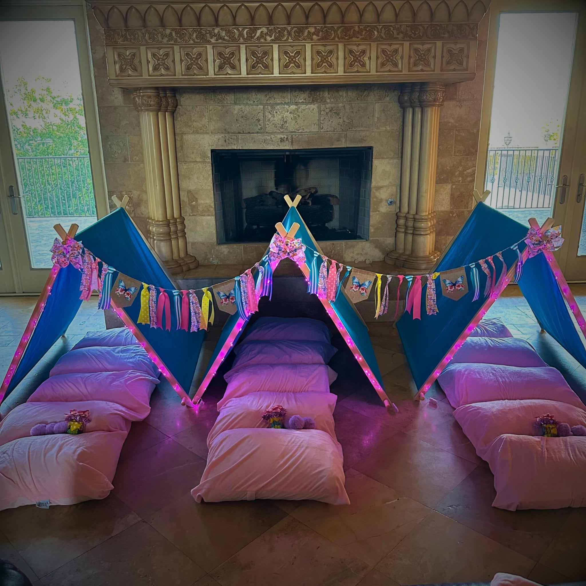 Butterfly Birthday Party Sleepover Kit