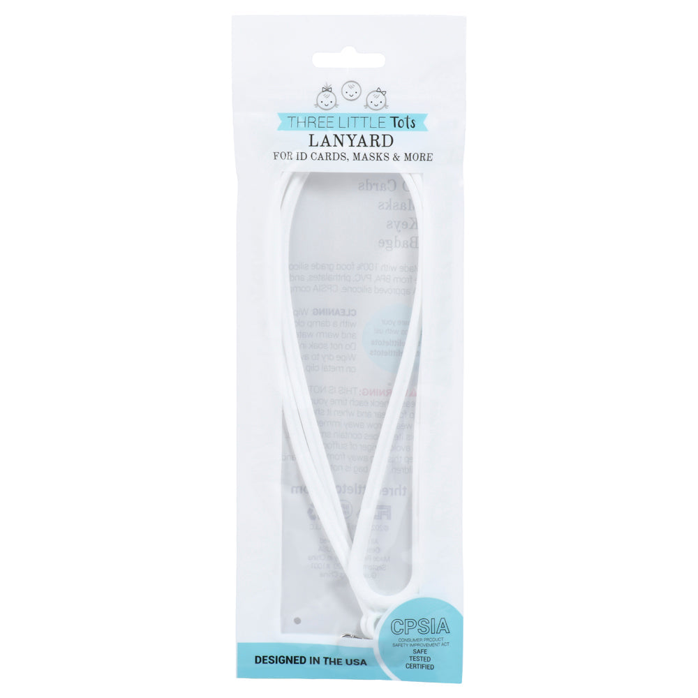 Silicone Lanyard For Id Badges, Masks, Kets & More