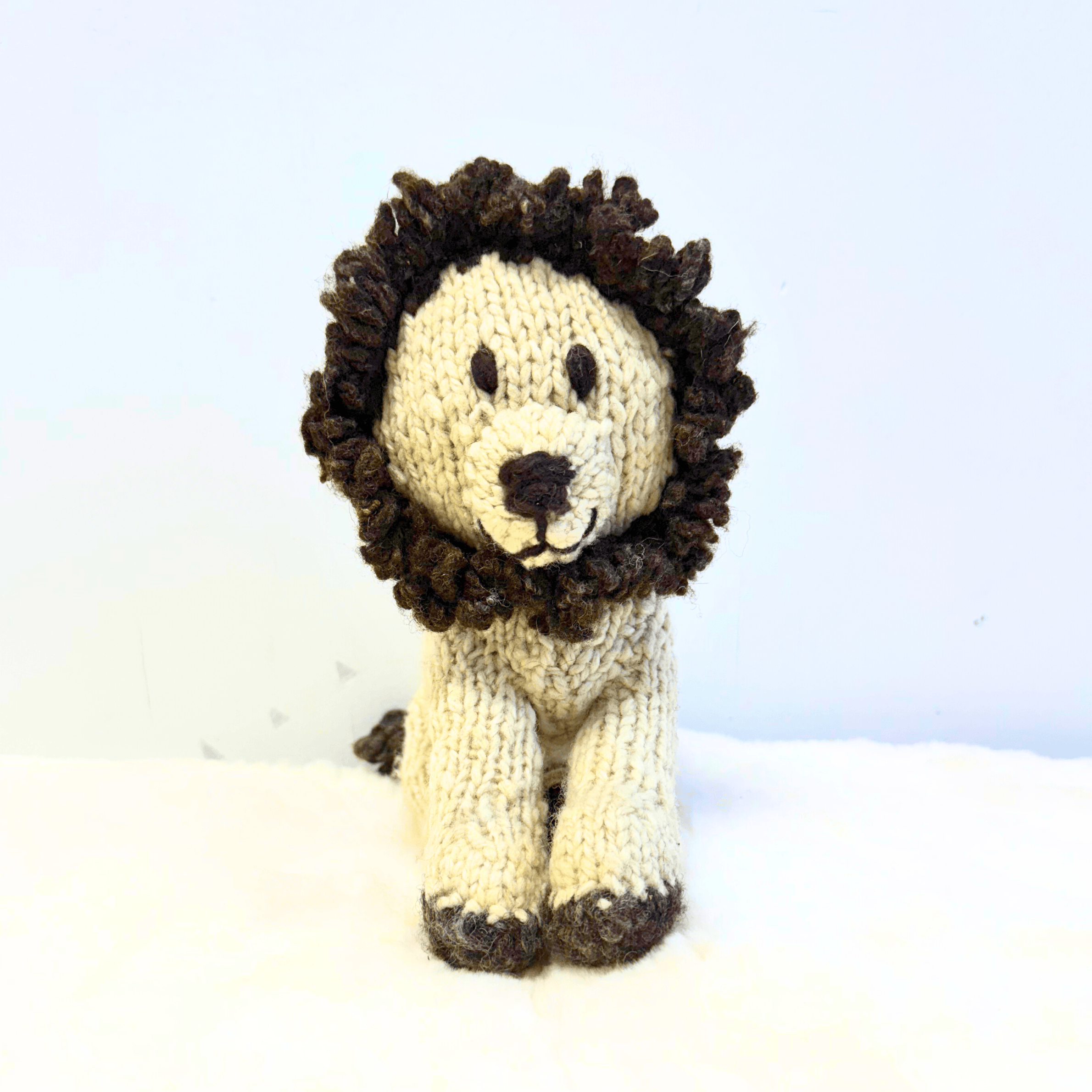 Wool Knit Buddy  | Chester The Lion