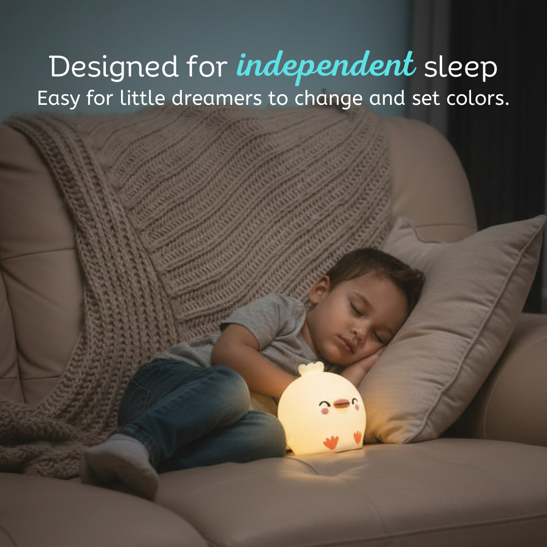 Lumipets® Clara The Chicken- Children's Touch Night Light