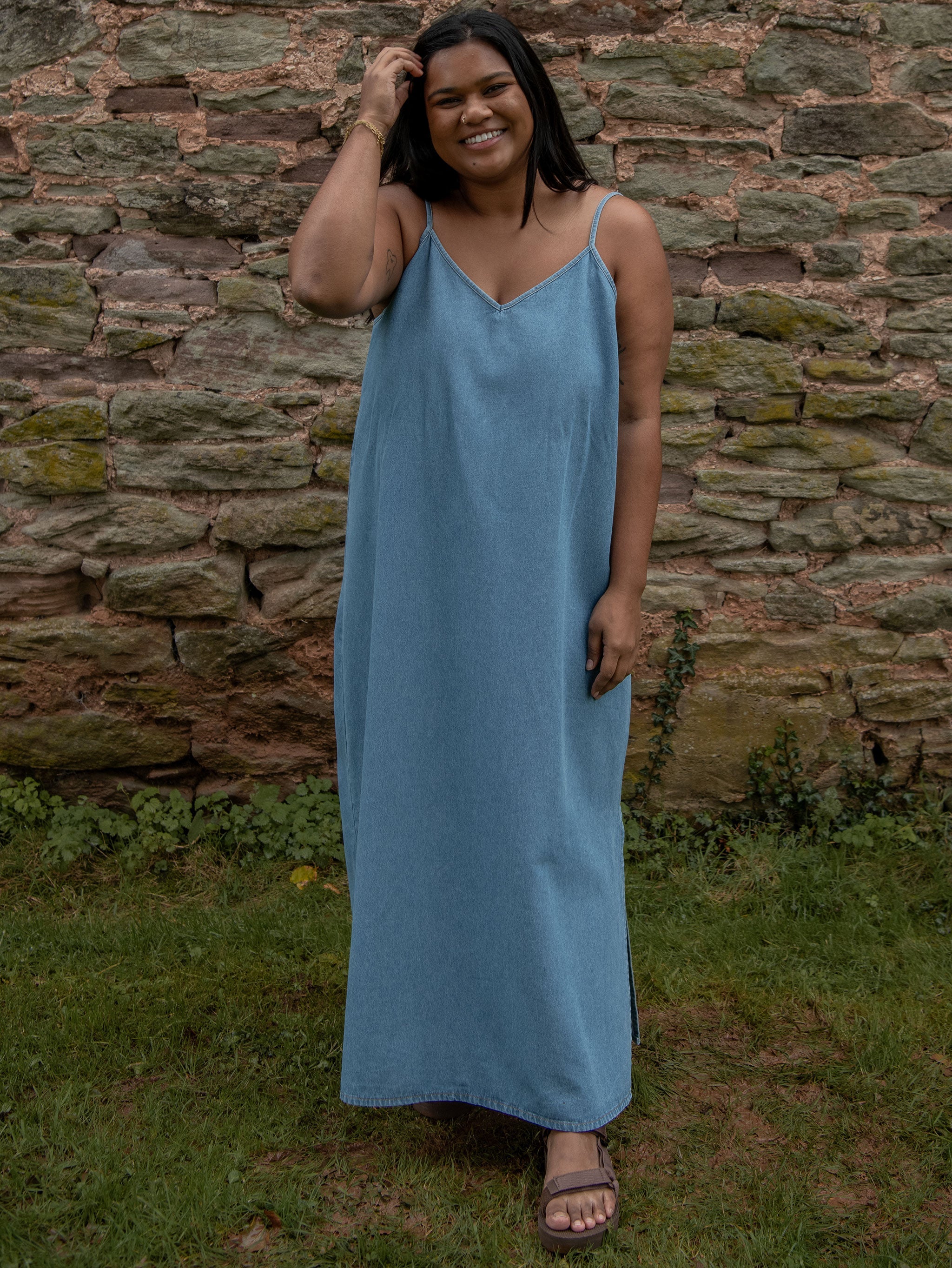 The Denim Cami Dress