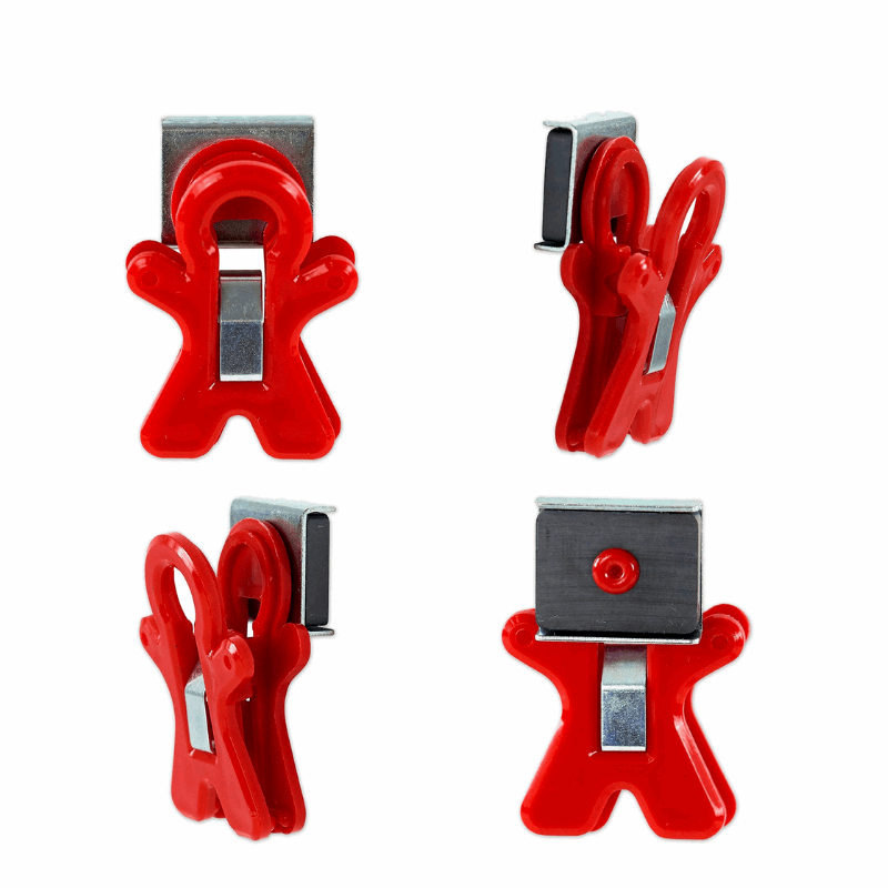 Magnet Man Magnetic Clip, 6 Pack