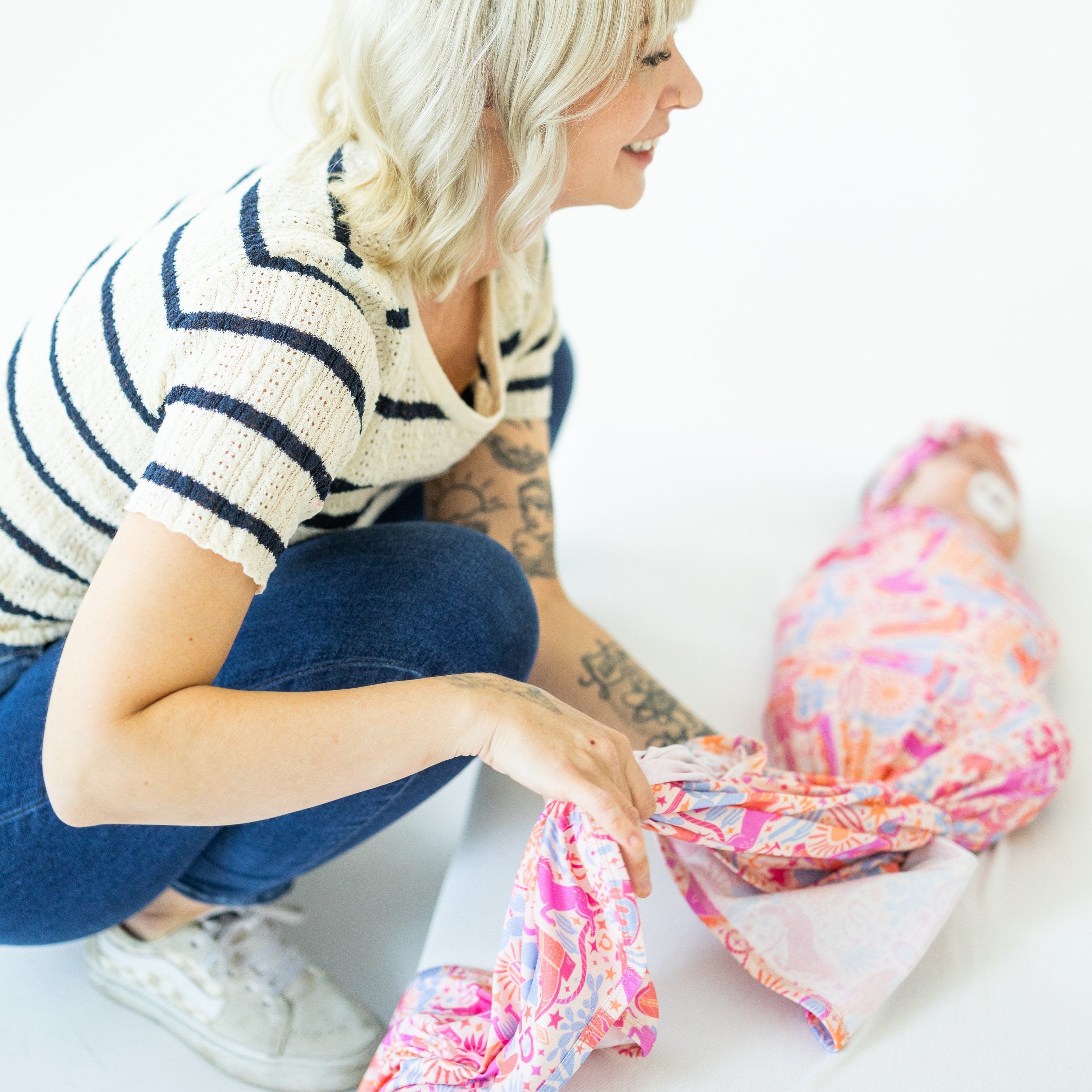 The Forever Swaddle Blanket | Saddle Up