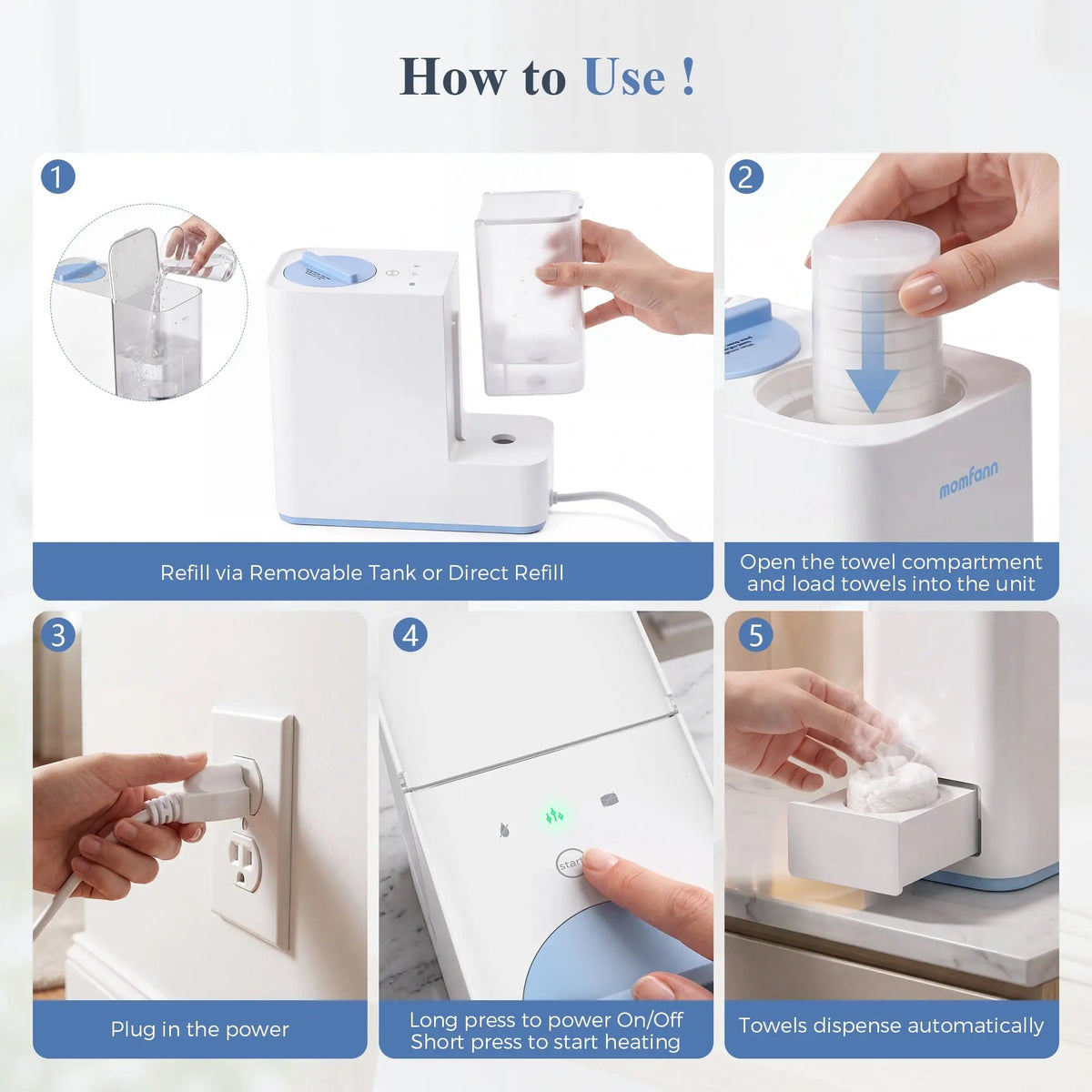 Instant Hot Towel Machine