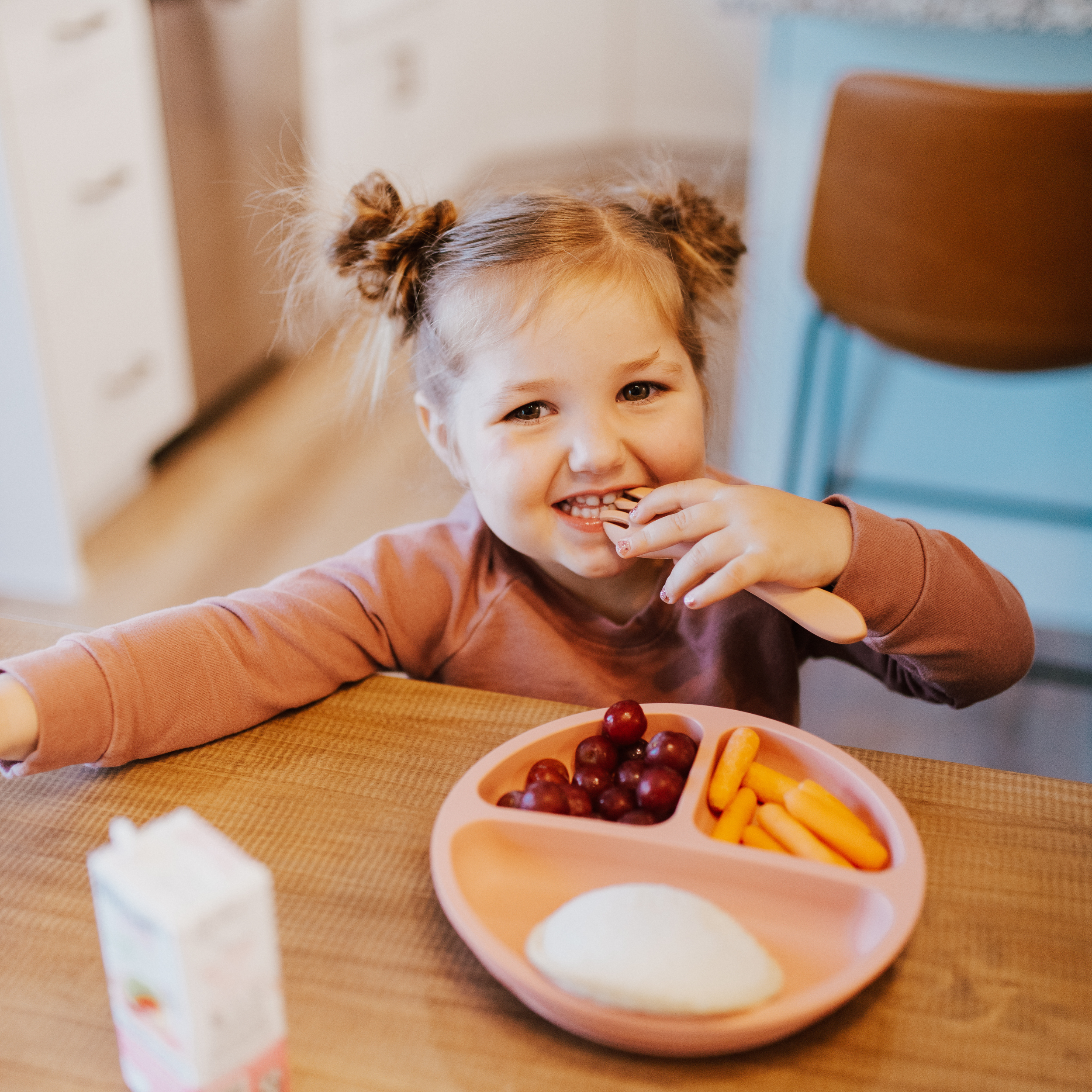 Apricot Spoon And Fork Set