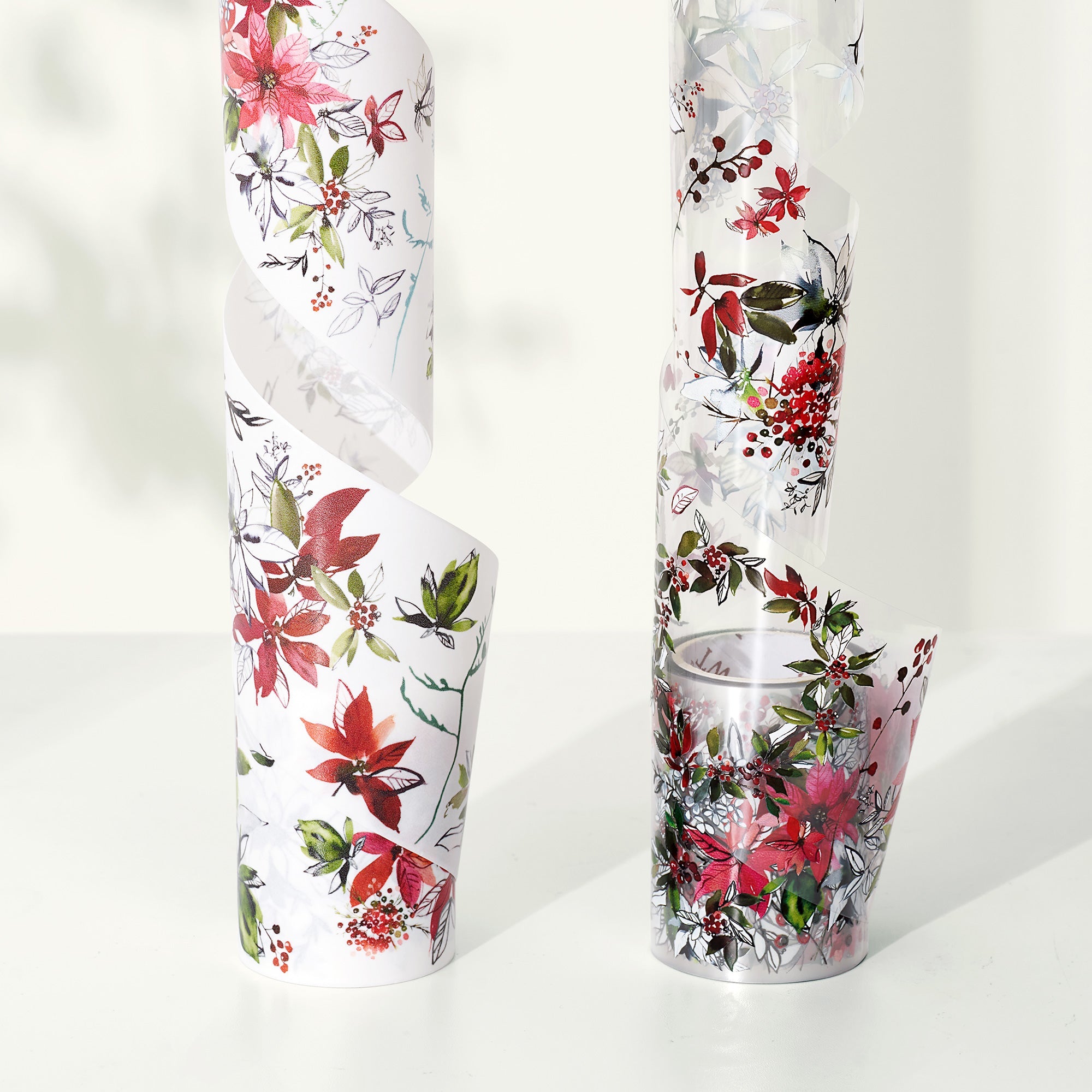 Poinsettia Wide Washi / PET Tape by The Washi Tape Shop