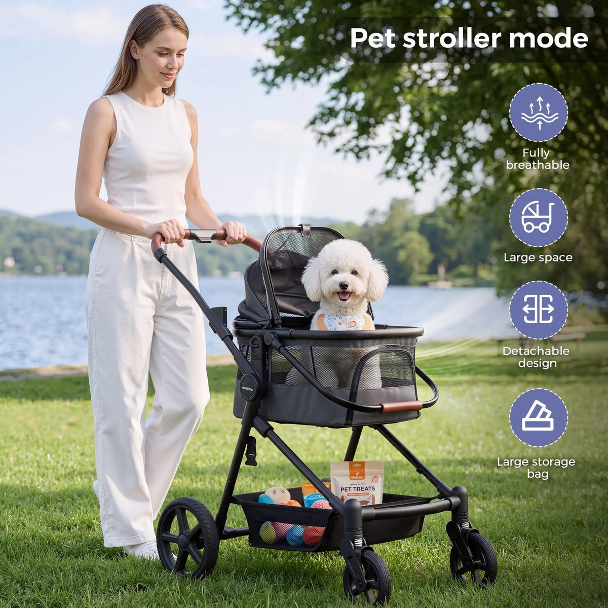 Wagon Stroller For Baby And Pet