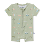 Short Zip Romper