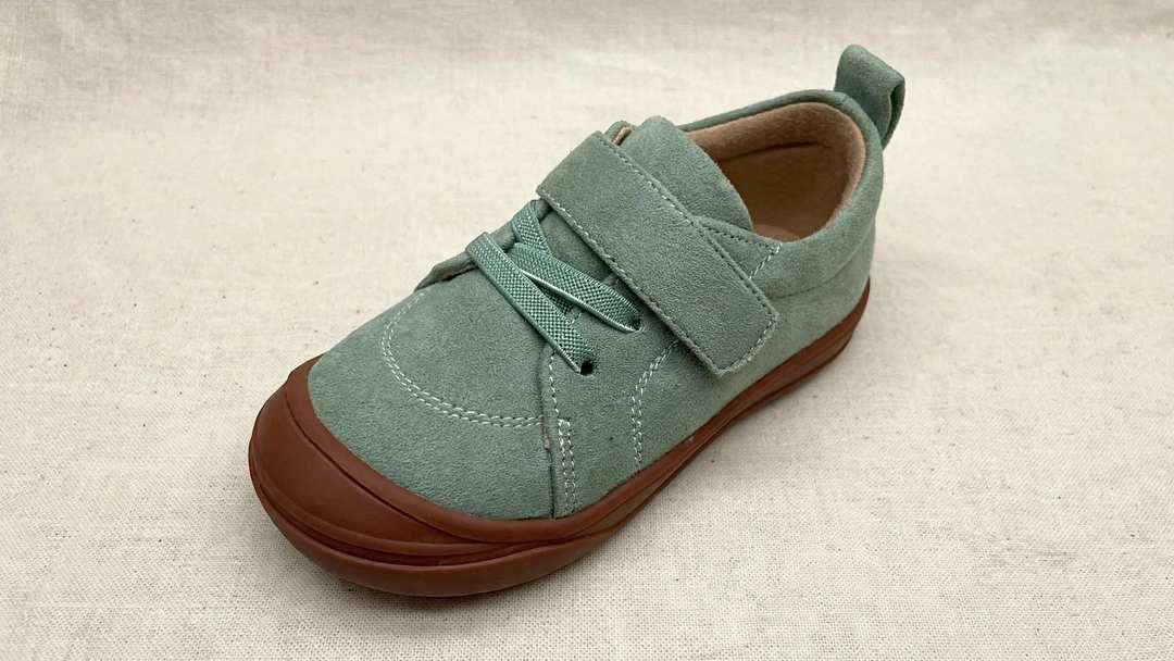 Moss Flexible Sole Barefoot Sneakers For Kids | Zero Drop Shoes