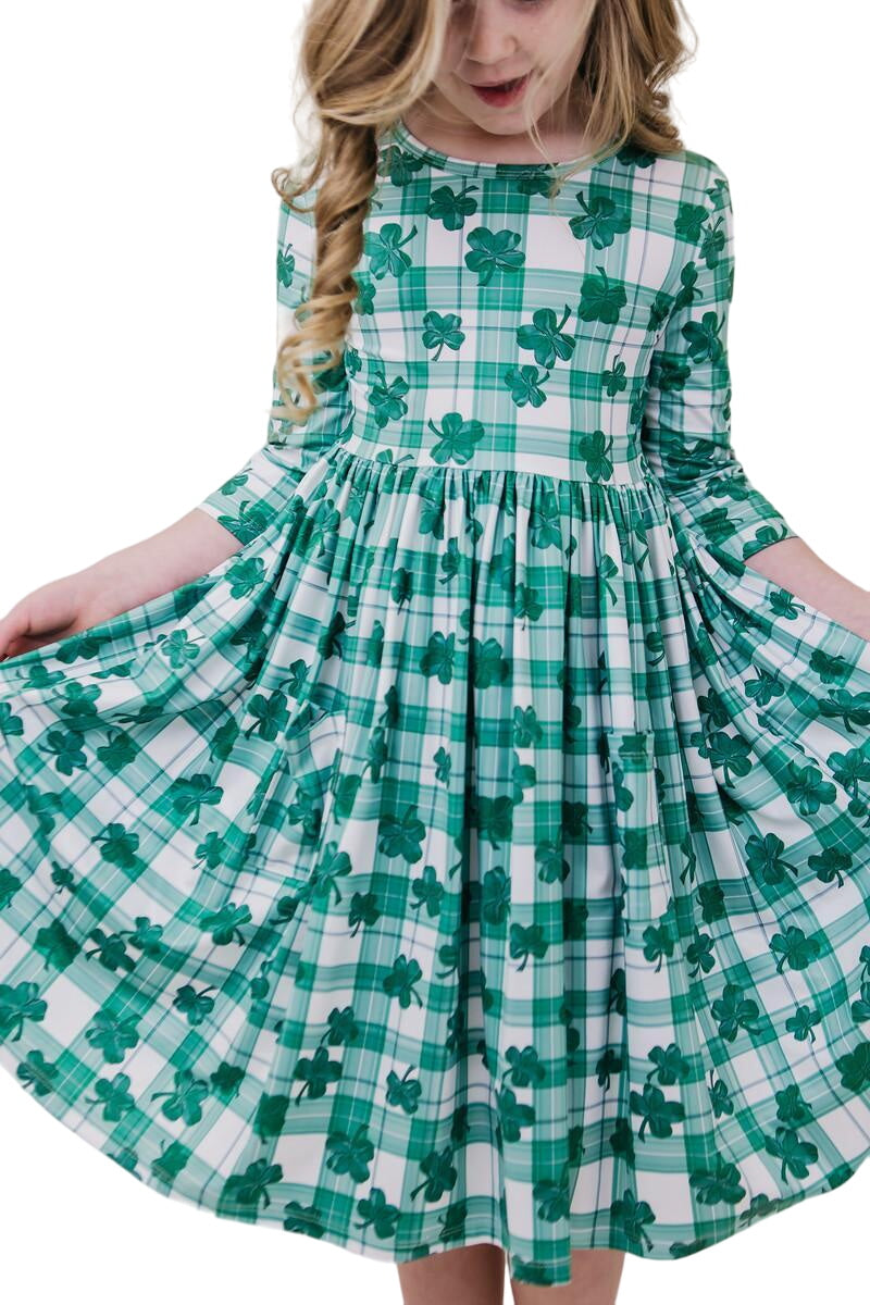 Lucky One Pocket Twirl Dress