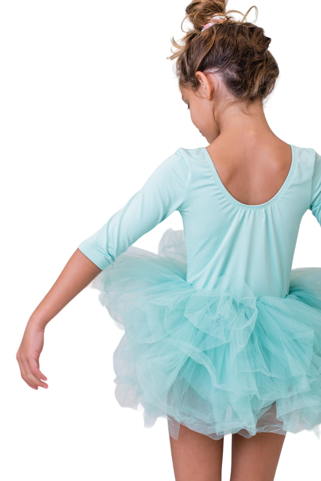 Sage 3/4 Tutu Leotard