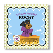 Welcome Fur Baby Personalized Dog Book