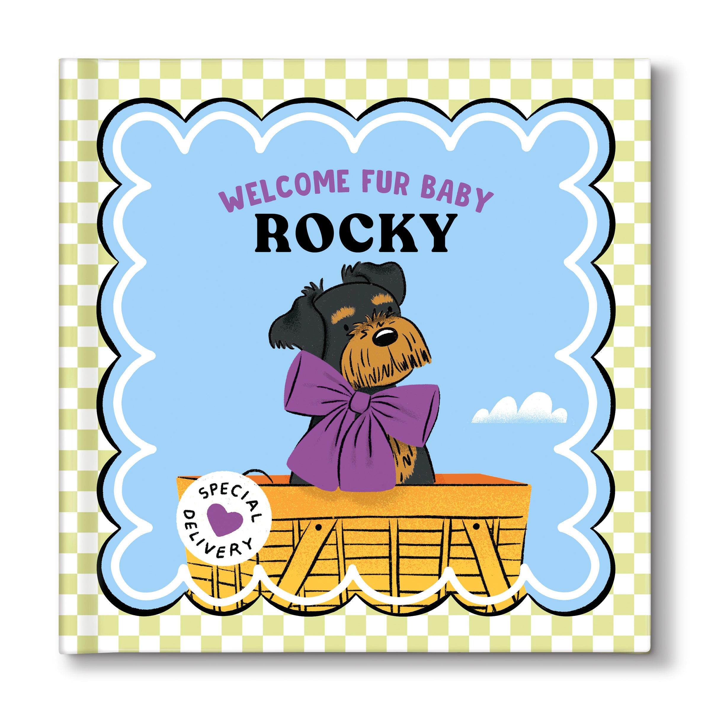 Welcome Fur Baby Personalized Dog Book