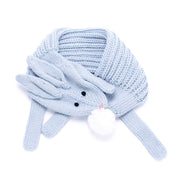 Girls Bunny Rabbit Neck Scarf- (children Age 4/5-12yr) Premium Quality, Novelty Design