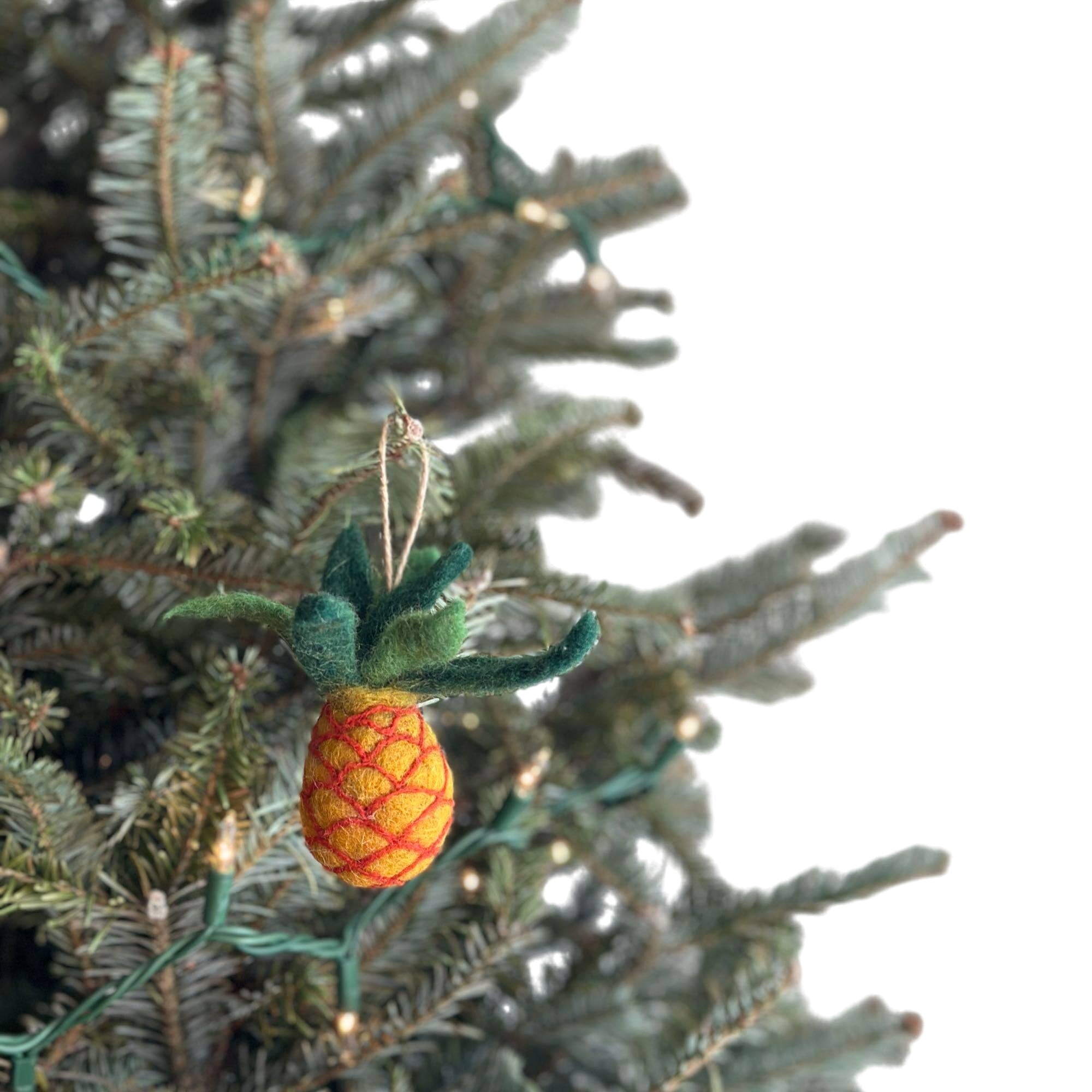 Felt Ornament - Pineapple