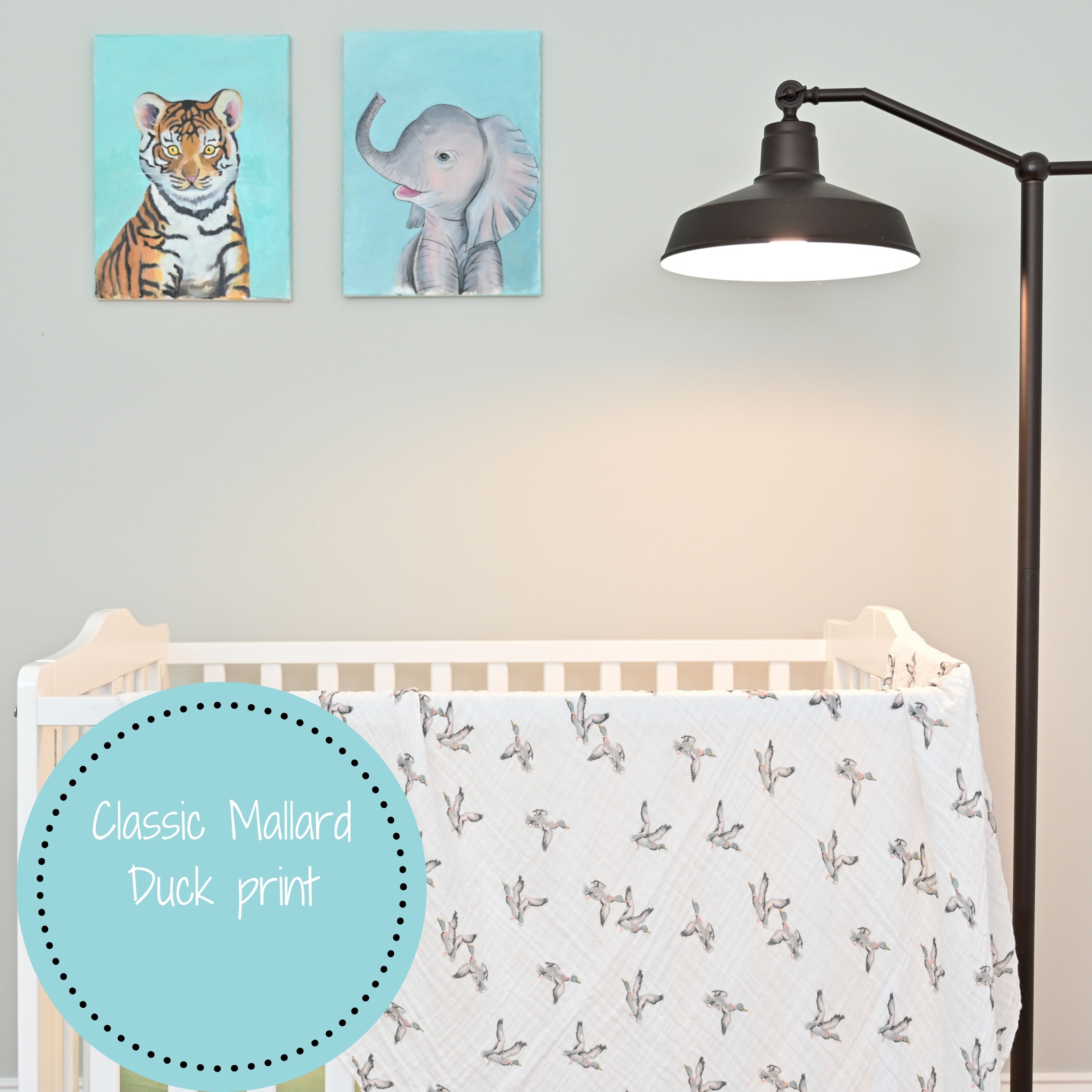 Quacking Up Swaddle Blanket