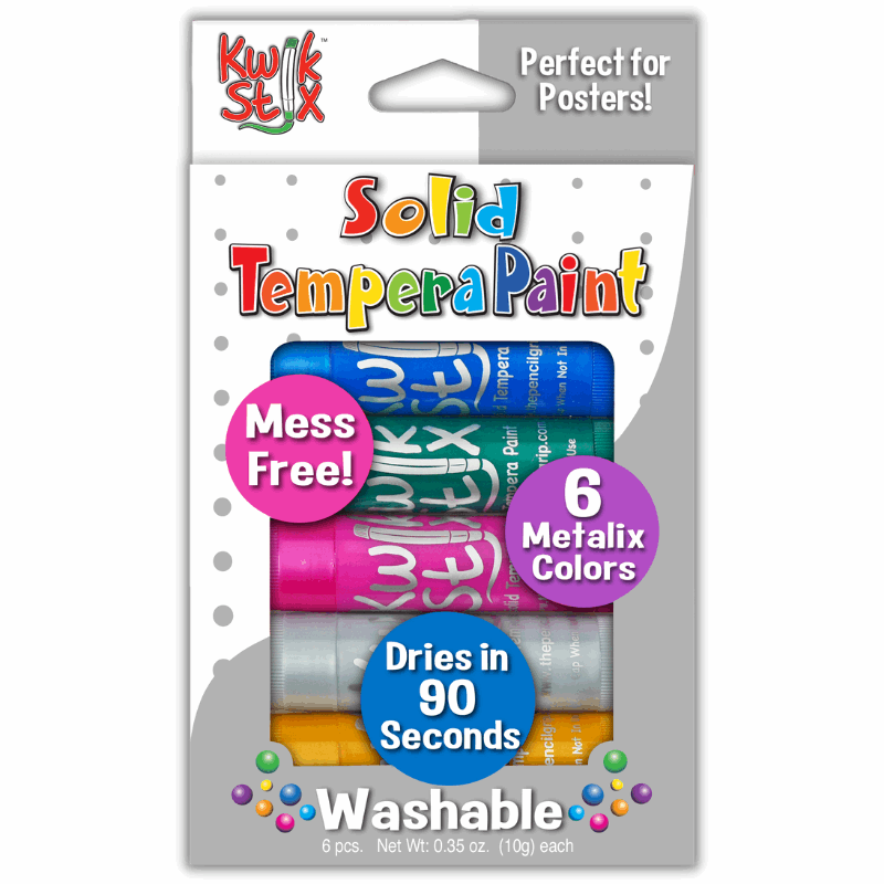 Kwik Stix Paint Sticks 6 Pack Bundle