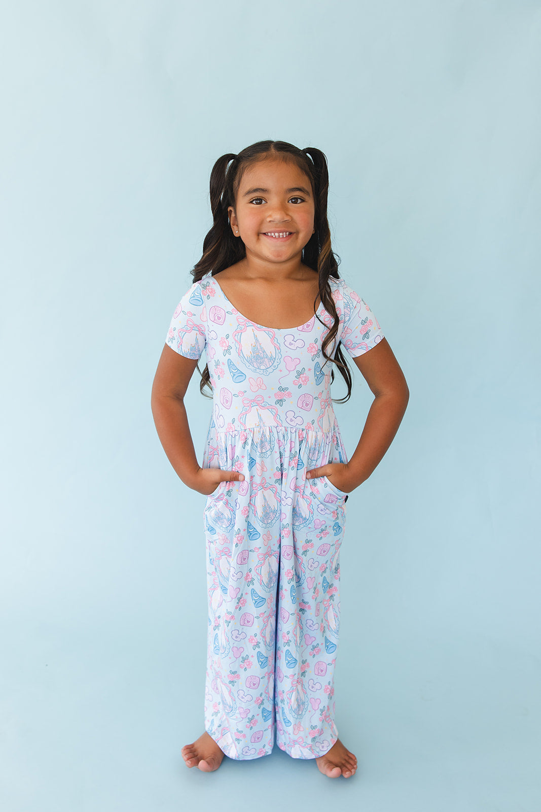 Mirror Magic - Wide-leg Romper