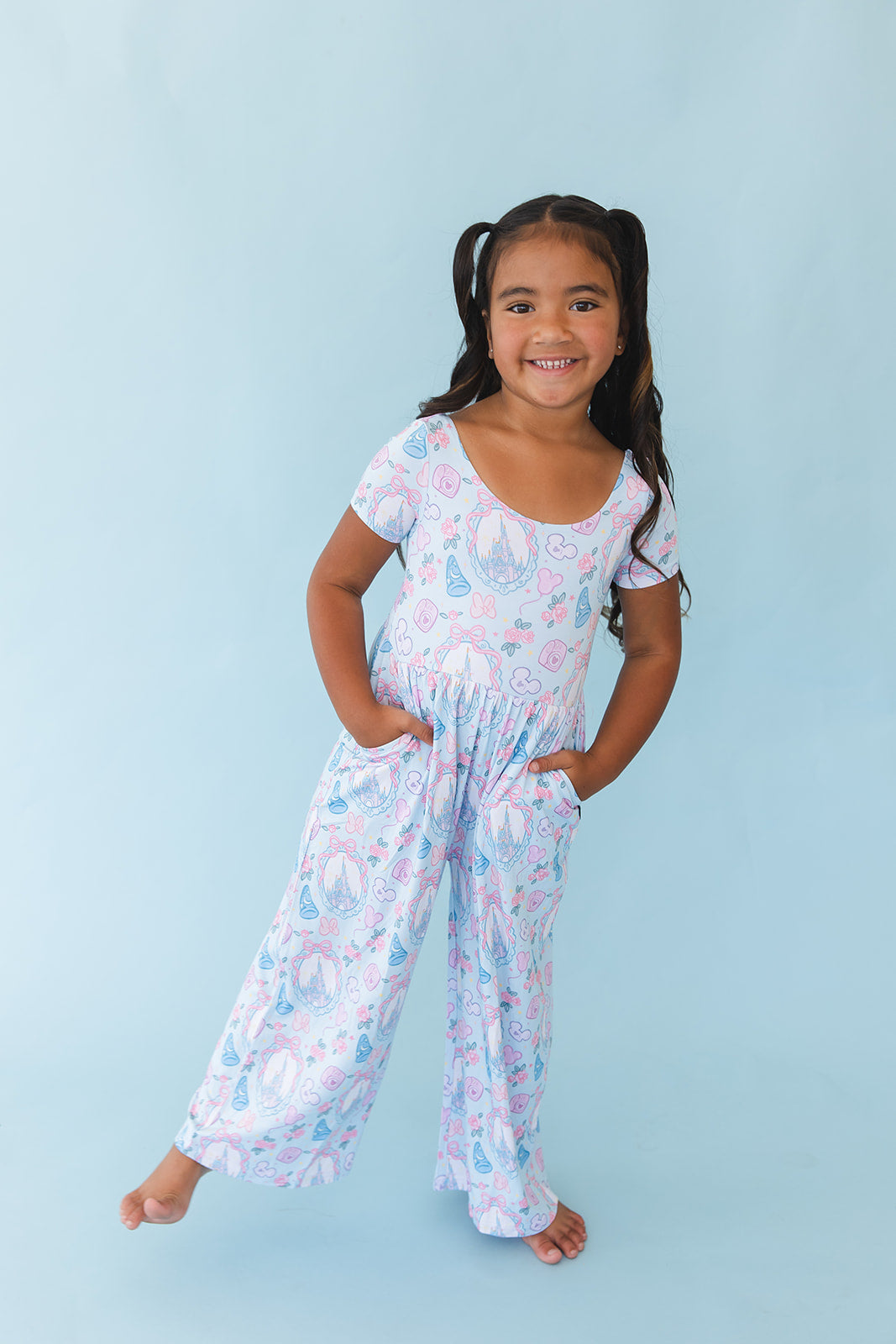 Mirror Magic - Wide-leg Romper