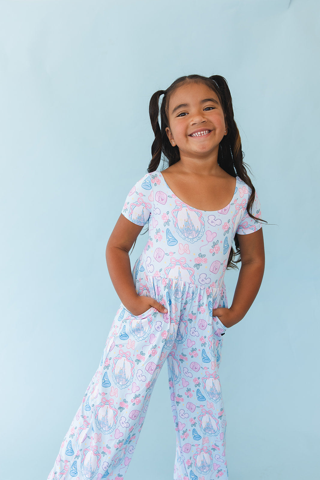Mirror Magic - Wide-leg Romper