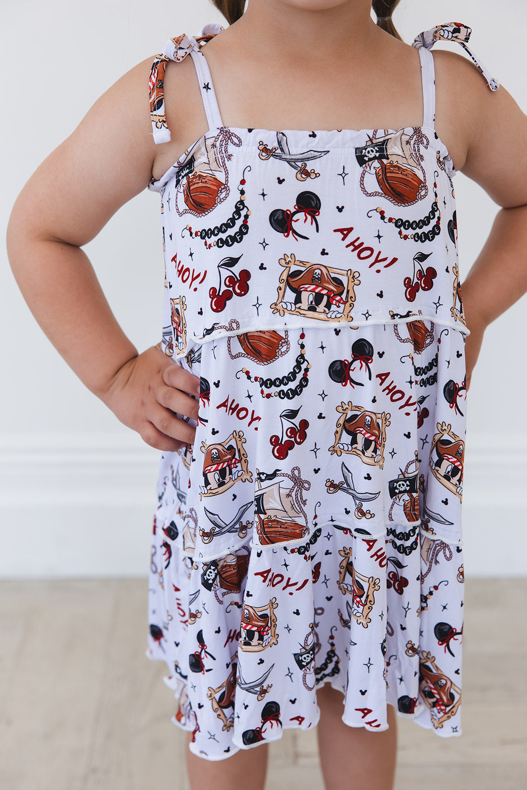 Pirate's Life (girl) - Tiered Dress