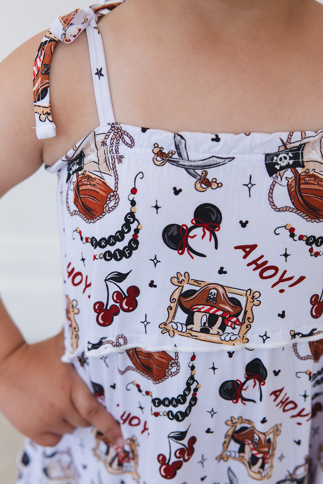 Pirate's Life (girl) - Tiered Dress