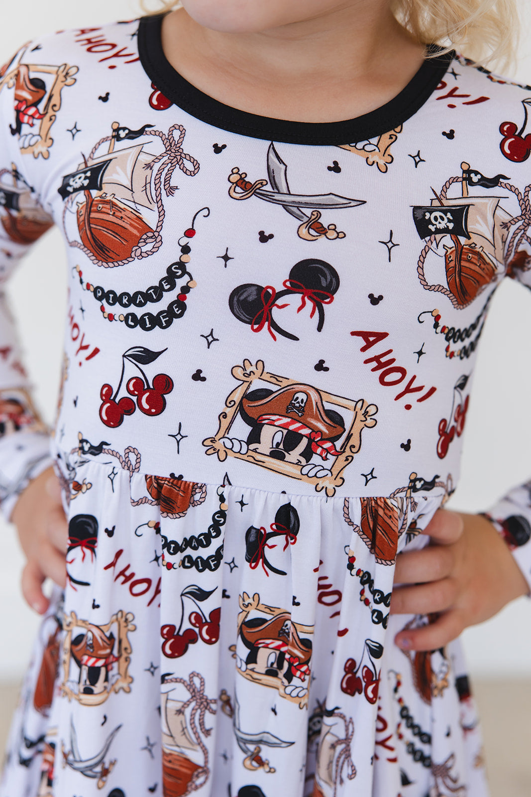 Pirate's Life (girl) - Ruffle Dress