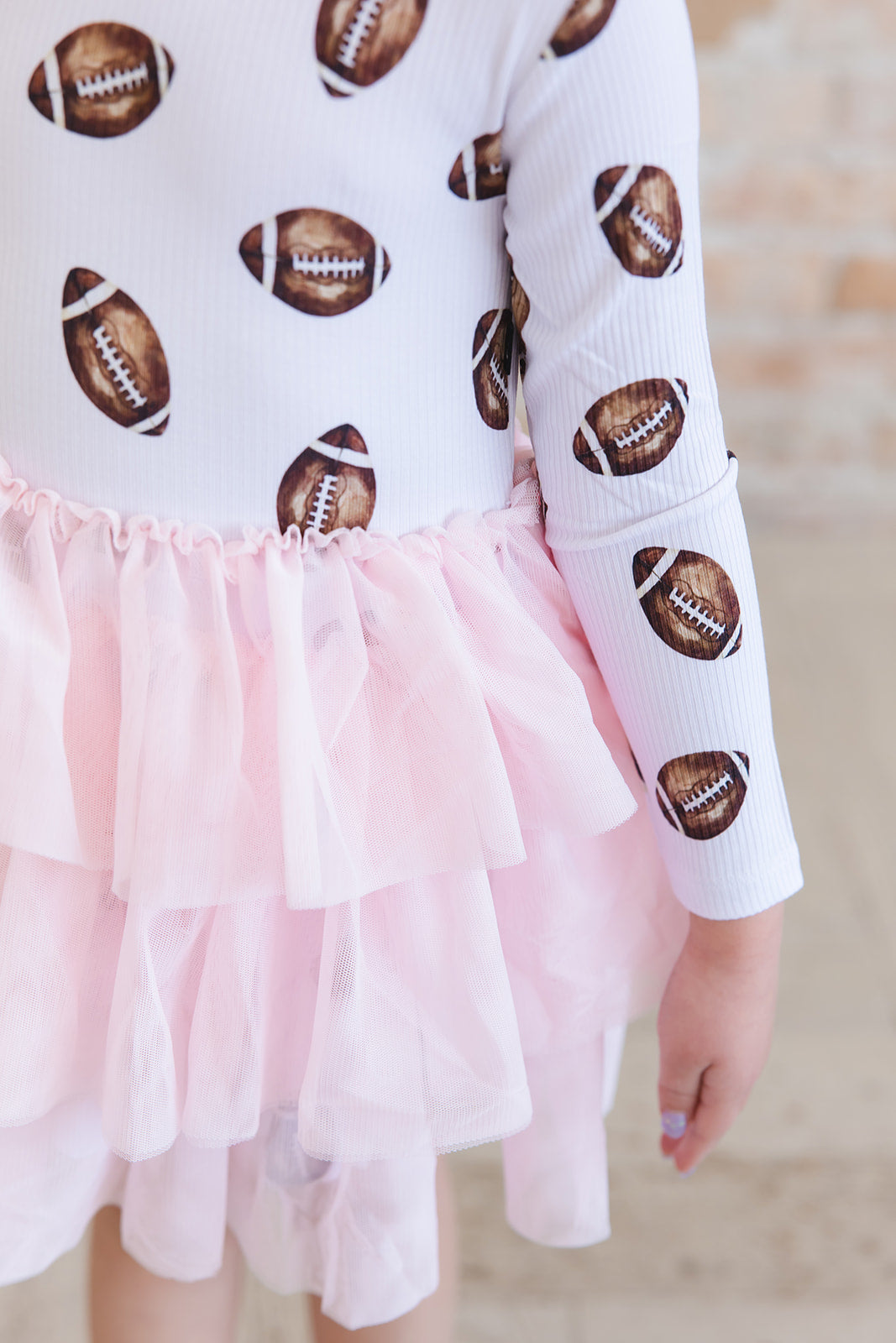 Football (ribbed) - Tutu Dress