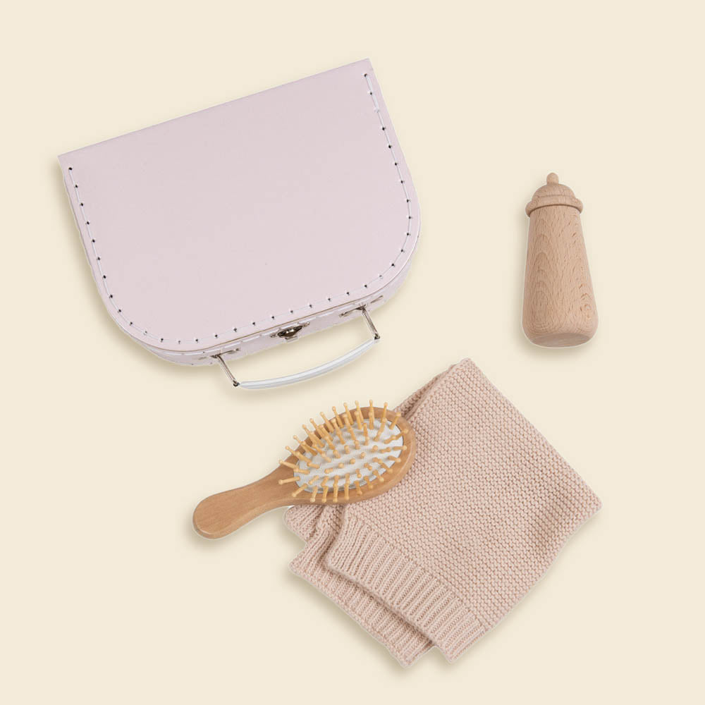 Pearly Pink Case For Dolls
