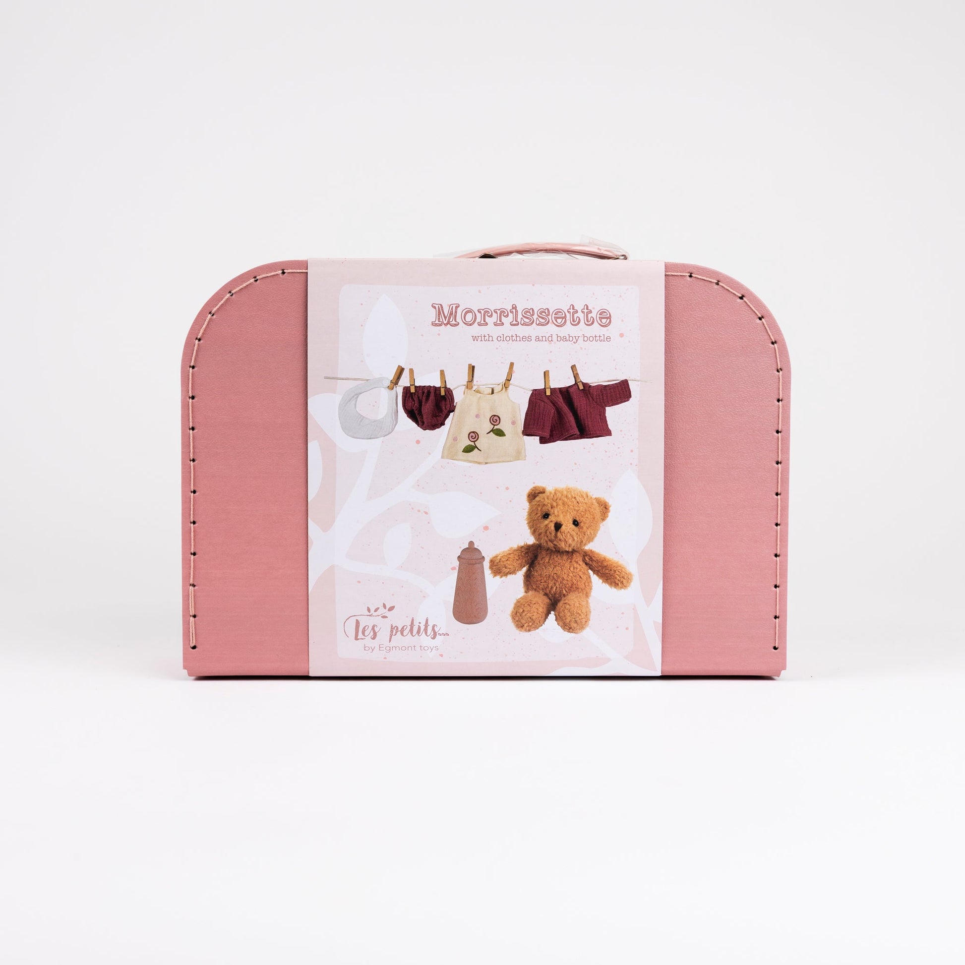 Morrissette With Clothes In A Case