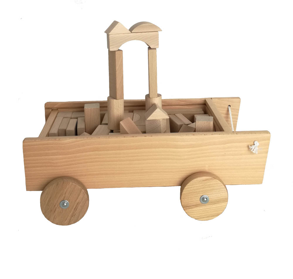 Pull-Along Truck with 98 Blocks