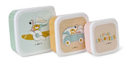 Set of 3 Lunch Boxes - Little Explorers