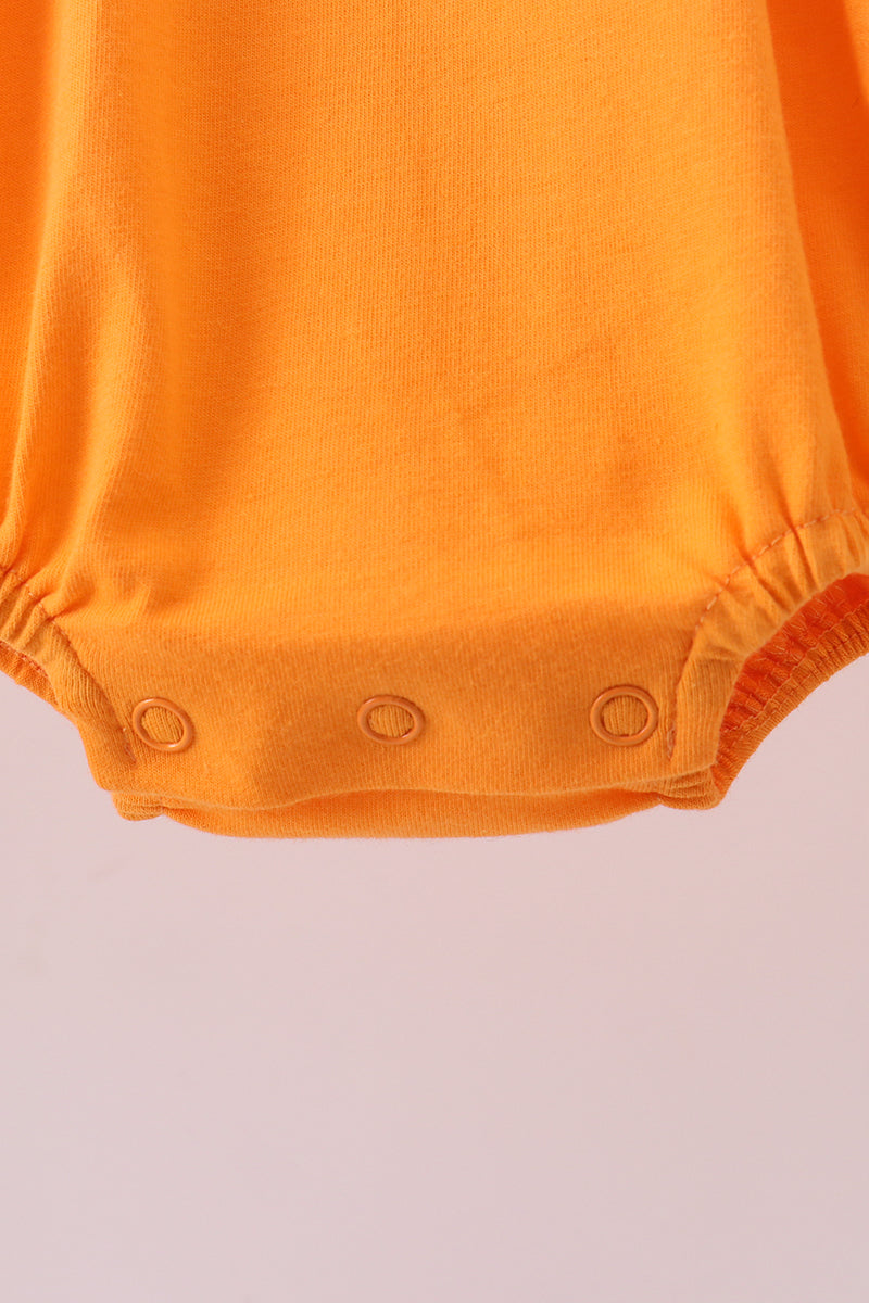 Premium Orange Tennessee Puppy Applique Bubble