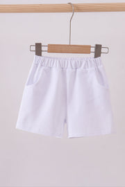 Premium White Shorts