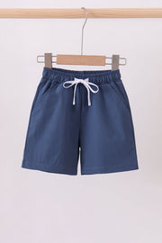 Slate Blue Pocket Performance Shorts