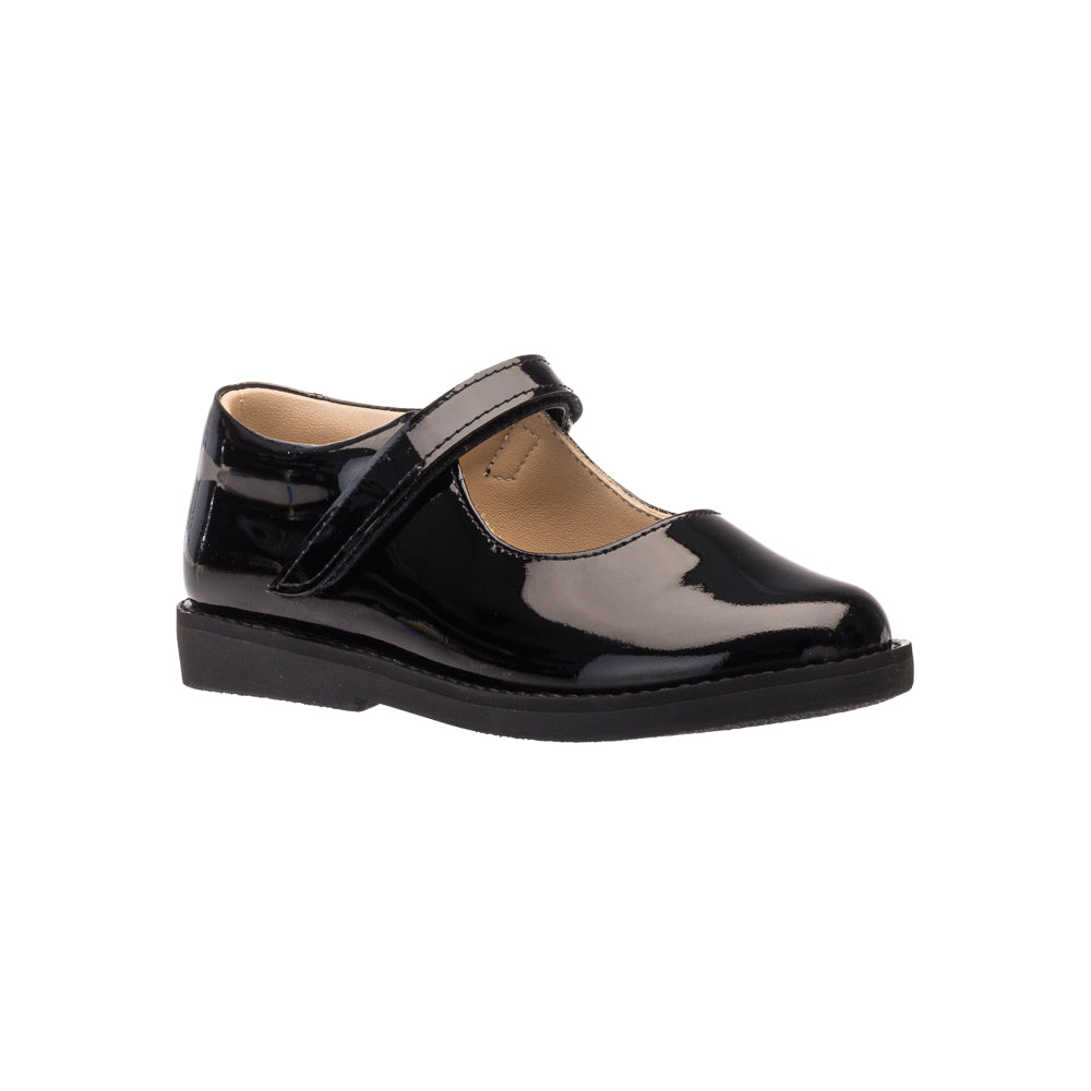 Zoe Mary Jane Patent Black