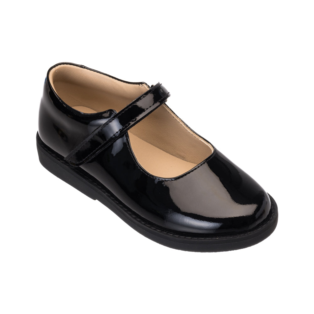 Zoe Mary Jane Patent Black