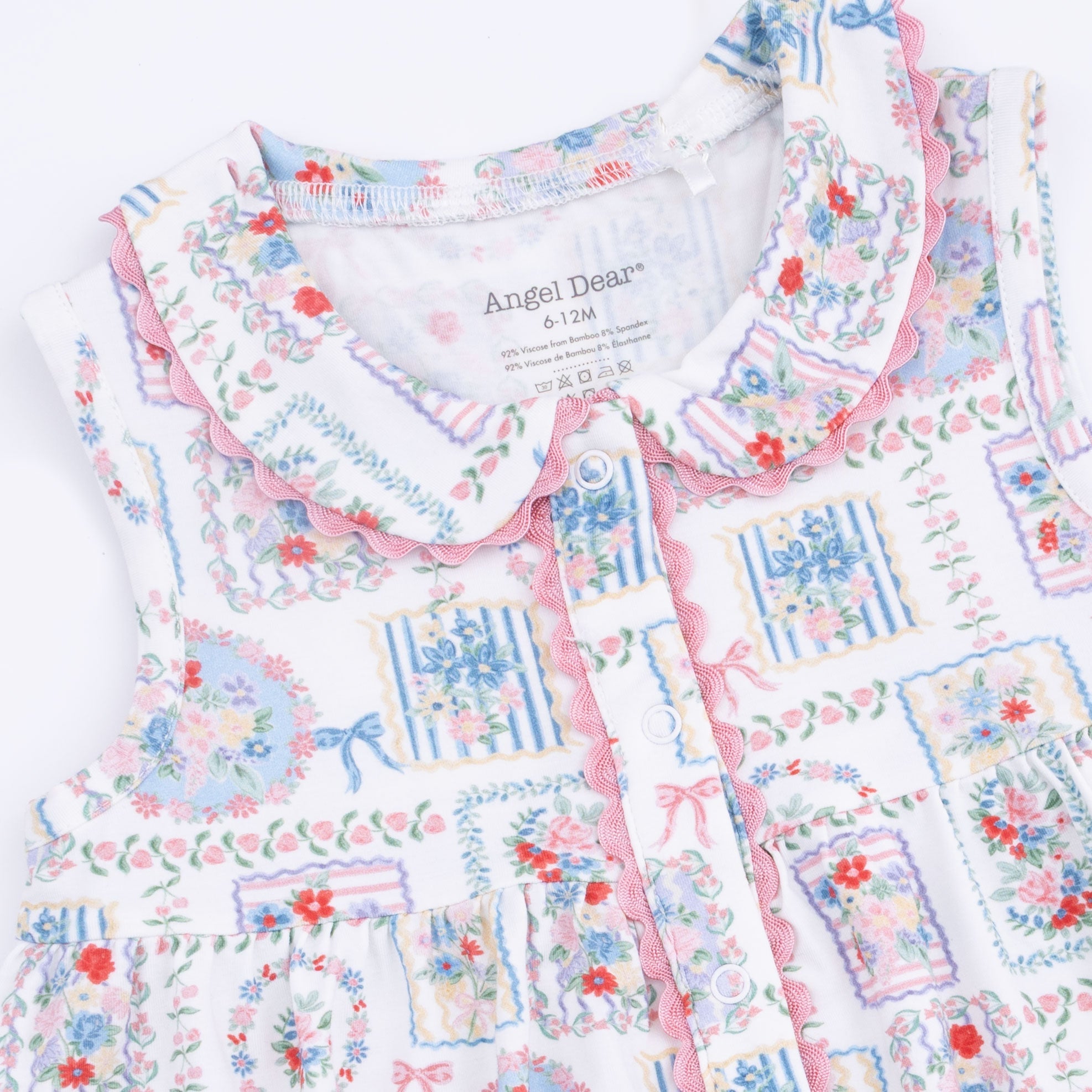 Julep's Floral Patchwork - Jill Dress Sleeveless With Bloomer