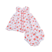 Strawberry Bliss - Jill Dress Sleeveless With Bloomer
