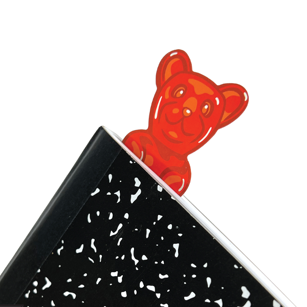 Wacky Whiffs Gummy Bear Bookmarks - 48 Per Pack