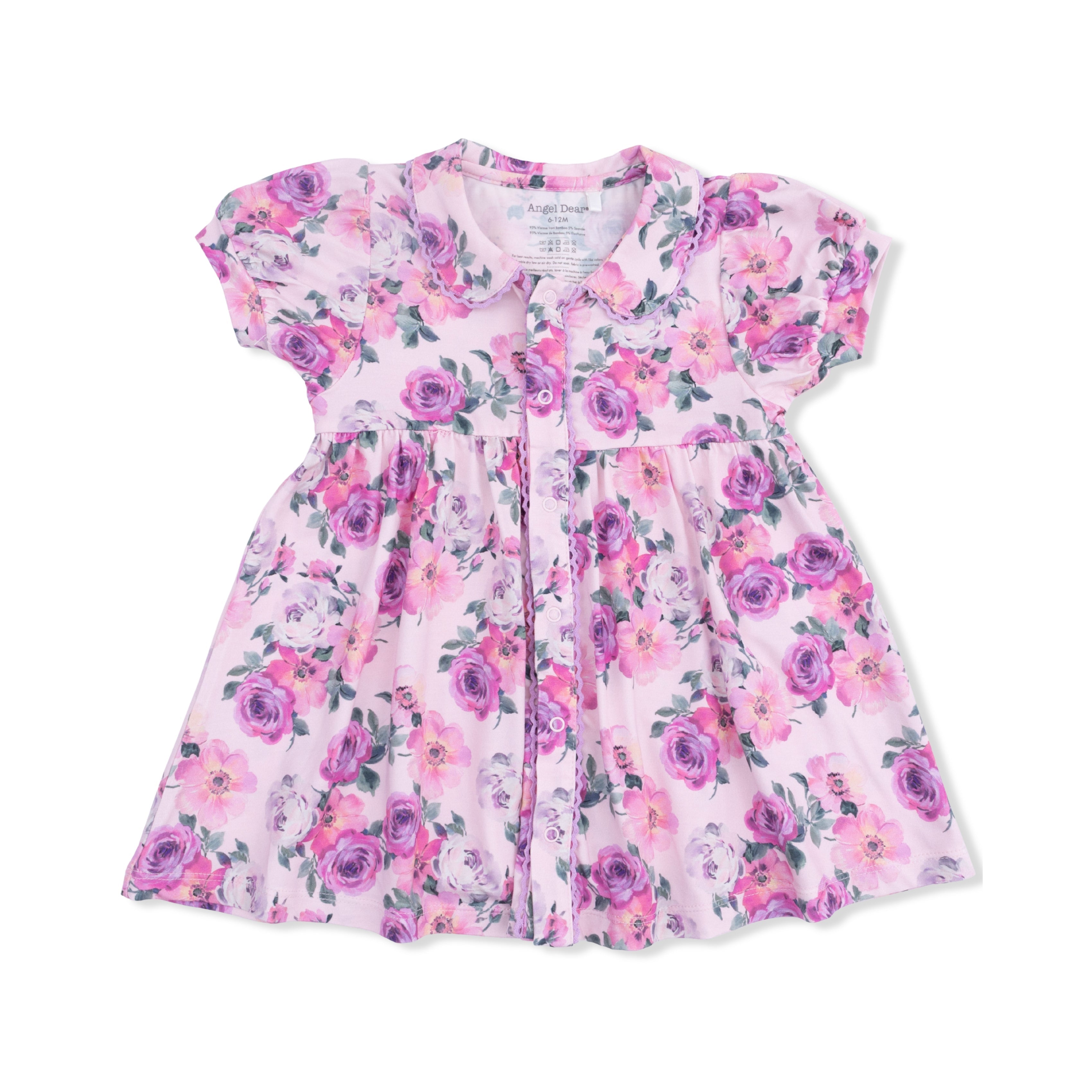 Rose Abundance - Betty Dress Puff Sleeve With Bloomer